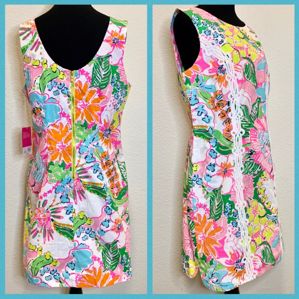 NWT LILLY PULITZER for Target FLORAL DRESS Size 14